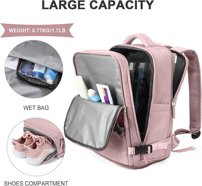 coowoz Travel Backpack For Women Men, Carry On Backpack, Hiking Backpack - Image 5