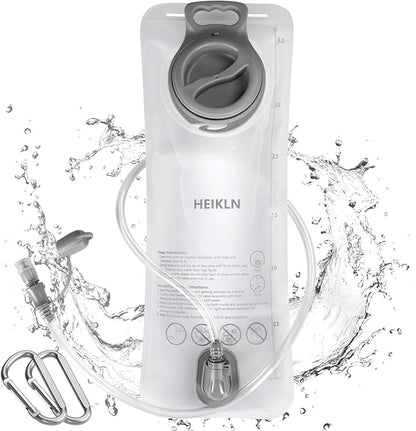 HEIKLN Hydration Bladder 1.5L-2L-2.5L-3L, Leak Proof Water Reservoir, BPA Free by HEIKLN