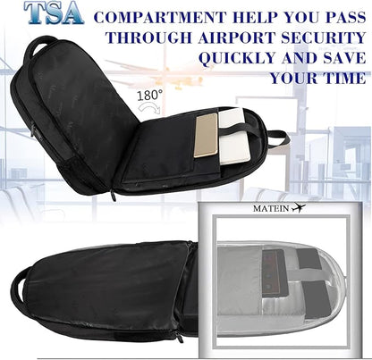 MATEIN Extra Large Backpack, 17 Inch Travel Laptop Backpack, Anti Theft TSA - Image 9