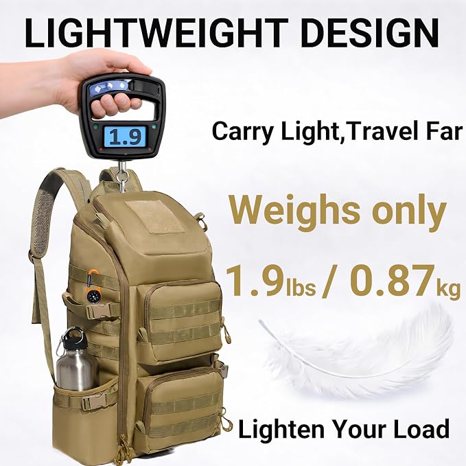kokkoya Lightweight Tactical Backpacks - Image 2