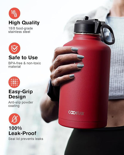 Coolflask Half Gallon Water Bottle Insulated - Image 3