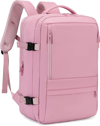 Rcrirth Travel Backpack for Women | Expandable Carry On Backpack by Rcrirth