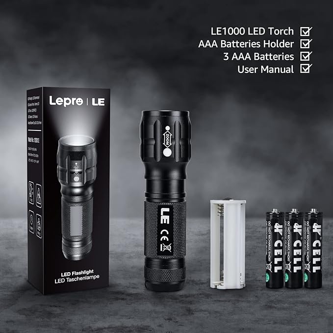 Lighting EVER LED Flashlights High Lumens, Small Flashlight, Waterproof - Image 5