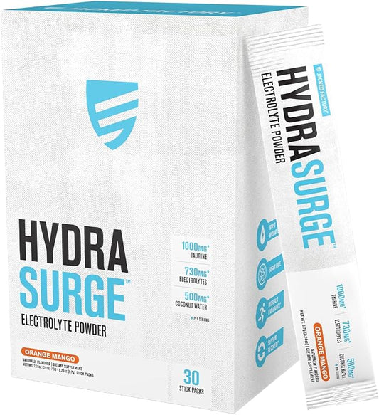 Jacked Factory Hydrasurge Electrolytes Powder Packets by JackedFactory