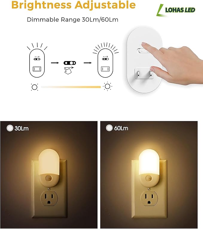 L LOHAS LED Motion Sensor Night Light, Motion Activated Night Light, Night - Image 3