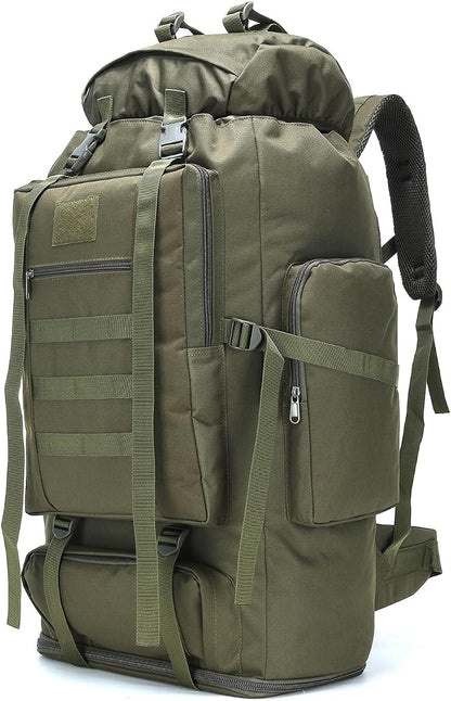 Hiking Backpack for Men 70L/100L Camping Backpack Military Rucksack Molle 3 by W+WINTMING