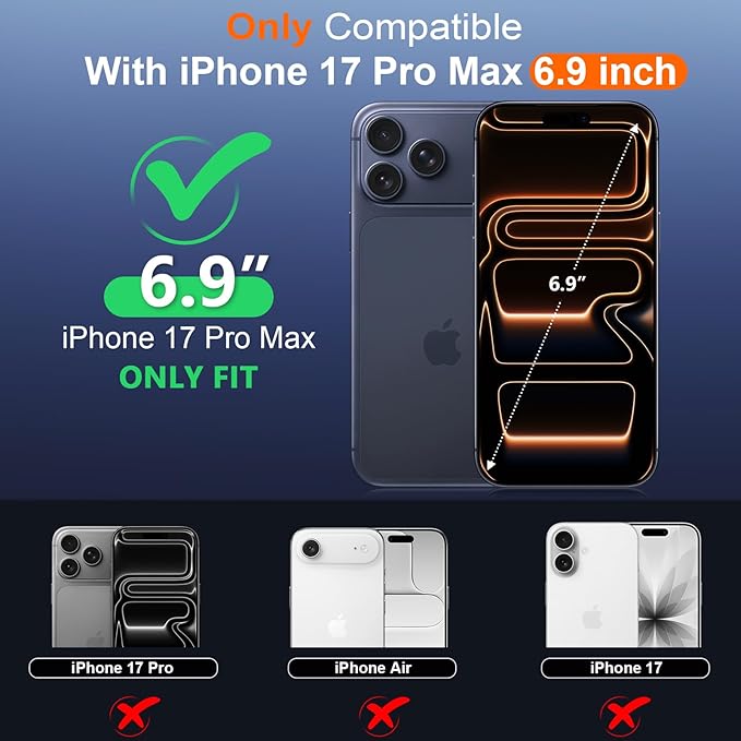 SPIDERCASE for iPhone 17 Pro Max Case Waterproof, Built-in Lens & Screen - Image 2