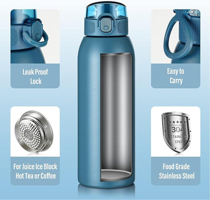 Insulated Water Bottle 24 oz - Image 4