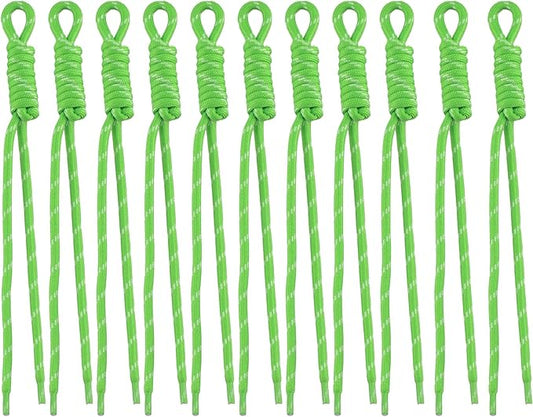 Paracord Keychain Paracord Bag Charm 12pcs Braided Nylon Rope Keychain Cord by Cmidy