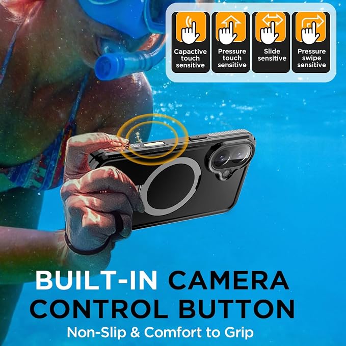 AICase Magnetic for iPhone 17 Case Waterproof Magsafe Shockproof Protective - Image 6