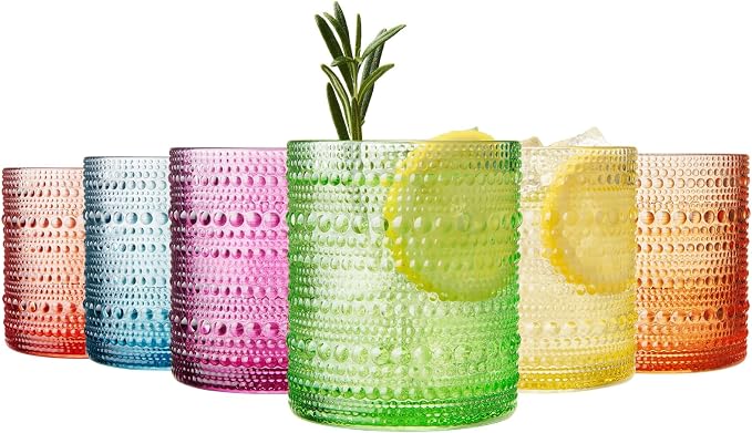 Khen Hobnail Drinking Glasses by Khen