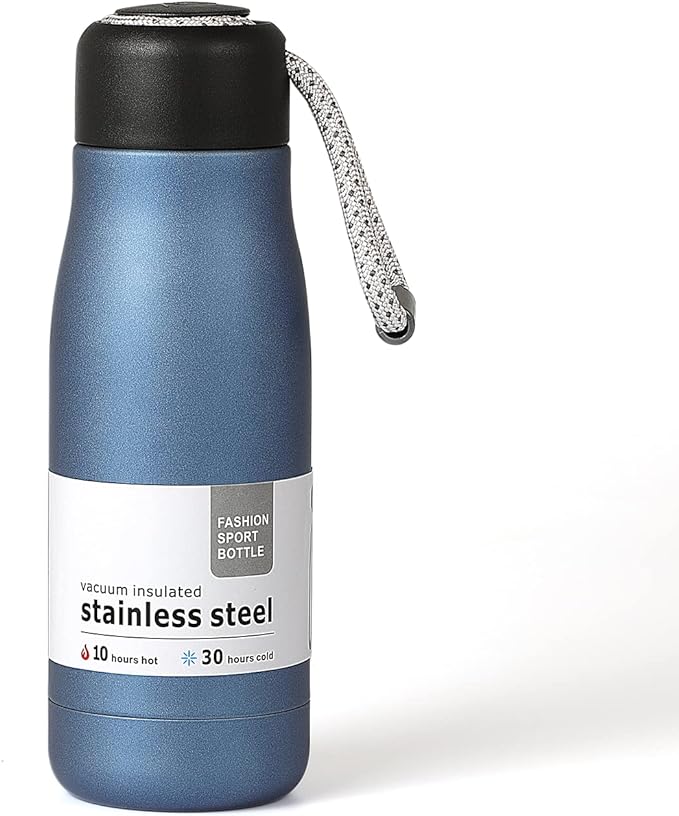 Small Water Bottle 12 oz, Dusgut Insulated Water Bottle, Stainless Steel by Dusgut
