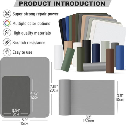 OAZ 15 Pieces 3.5 x 4.7 inch Nylon Repair Patches Nylon Fabric Patch - Image 2