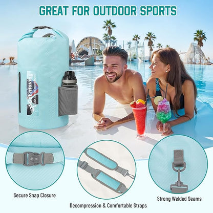 BKNOOU Dry Bag Waterproof Backpack - Image 2
