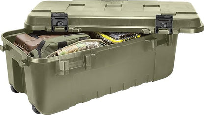 Plano Storage Trunk with Wheels, Lockable Storage Box, Rolling Airline Approved - Image 2