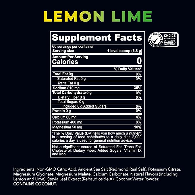 REDMOND Re-Lyte Electrolyte Powder Drink Mix - Image 3