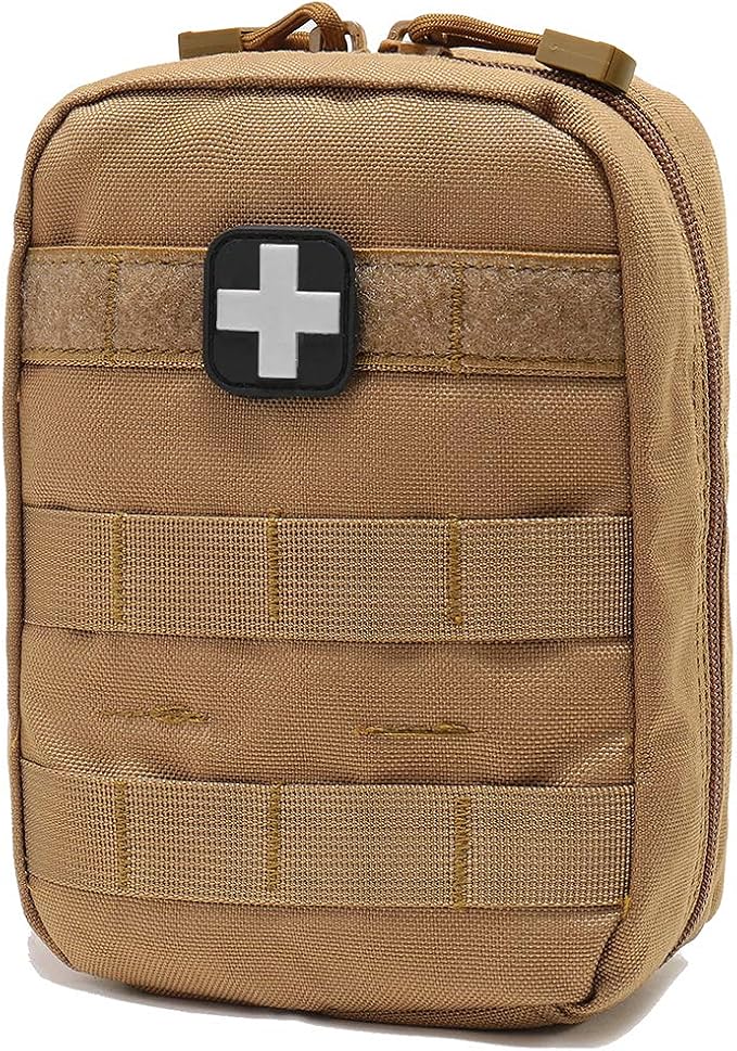 Carlebben EMT Pouch MOLLE Ifak Pouch Tactical MOLLE Medical First Aid Kit by Carlebben