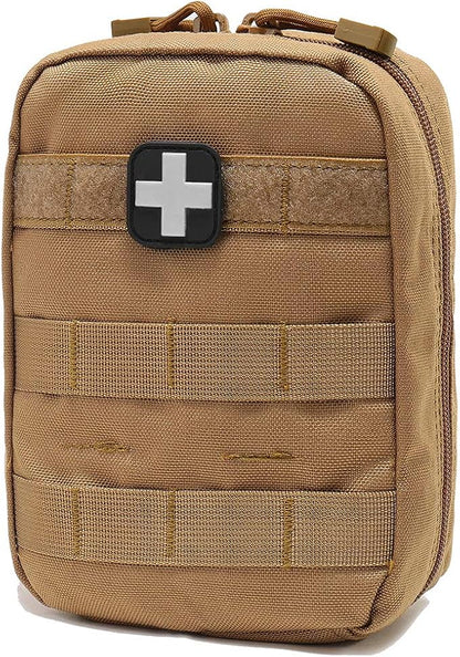 Carlebben EMT Pouch MOLLE Ifak Pouch Tactical MOLLE Medical First Aid Kit by Carlebben