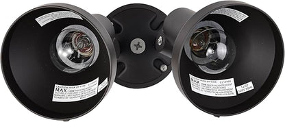 Nuvo SF77/495 Flood Outdoor Wall-Mounted Floodlight, Dark Bronze - Image 6