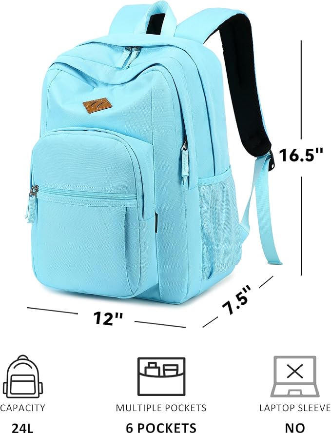 abshoo Classical Basic Travel Backpack - Image 5