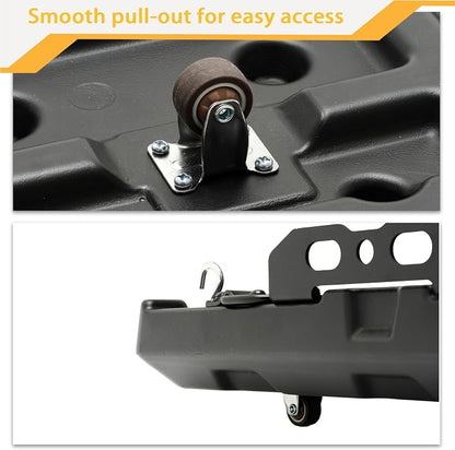 Heavy-Duty Dual-Wall Sliding Truck Bed Cargo Tray - Image 7