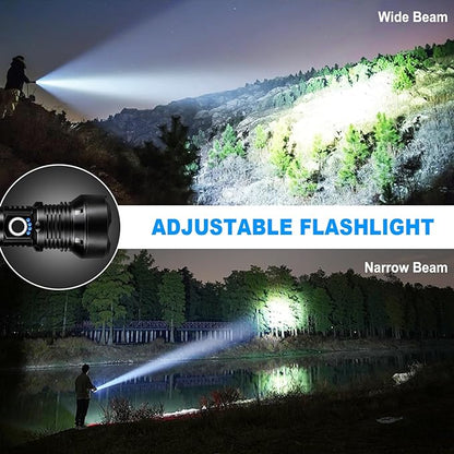 KINGCAESAR Flashlights High Lumens Rechargeable, 2 Pack 90, 000 Lumens Super - Image 6
