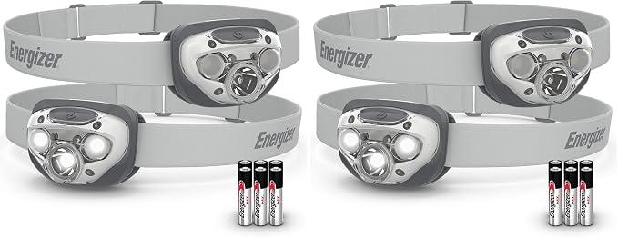 Energizer LED Headlamp PRO, IPX4 Water Resistant Headlamps, High-Performance by Energizer
