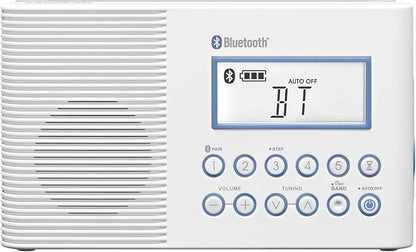 Sangean H202 AM/FM Weather Alert Waterproof Shower Radio - Image 2