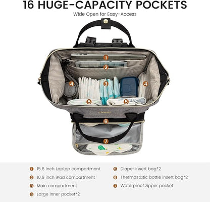 LOVEVOOK Diaper Bag Backpack, Baby Bag - Image 2
