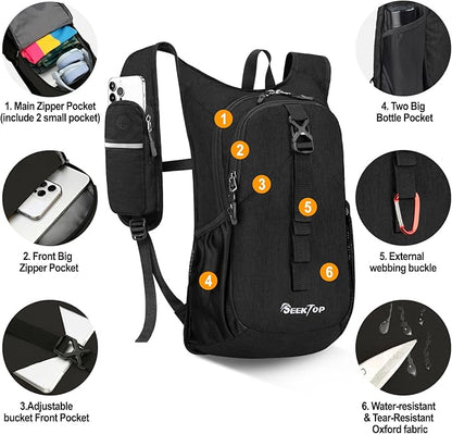 Seektop 15L Small Hiking Backpack - Image 2