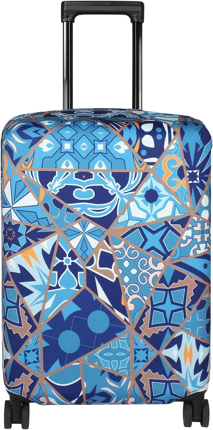 Explore Land Travel Luggage Cover Suitcase Protector Fits 18-22 Inch Case by ExploreLand