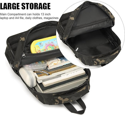 Kids Tactical Backpack Army Molle Bookbag Military Boys Backpack - Image 4