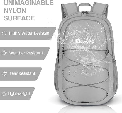ZOMAKE Lightweight Packable Backpack 28L, Foldable Backpacks Water Resistant - Image 5