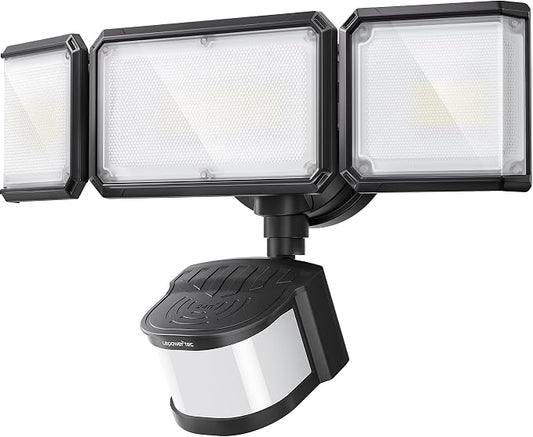 LEPOWER-TEC Zero Blind Spots Outdoor Security Light by LEPOWER-TEC