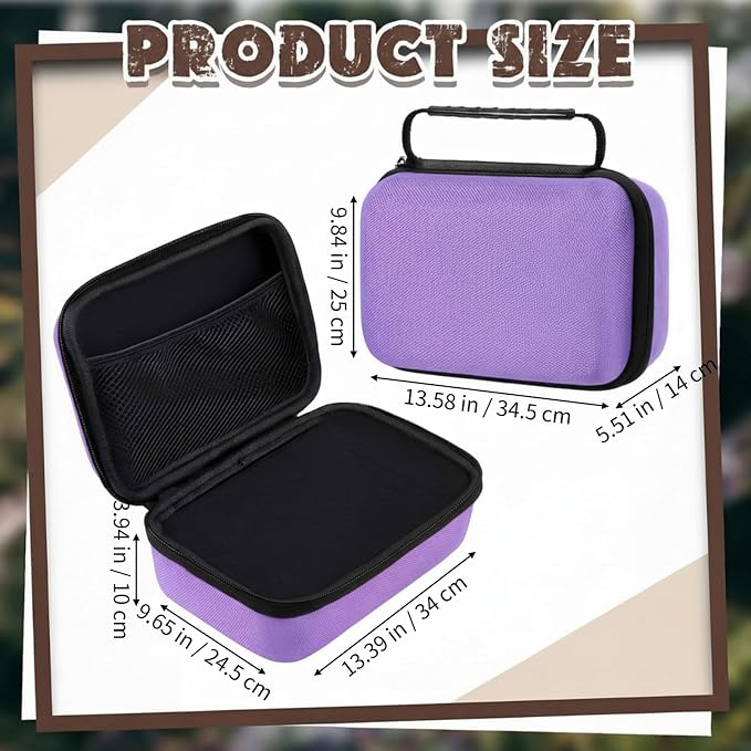Relaxweex EVA Hard Case with Customizable Foam 13.5 x 9.8 x 5.5 Inch Protective - Image 2