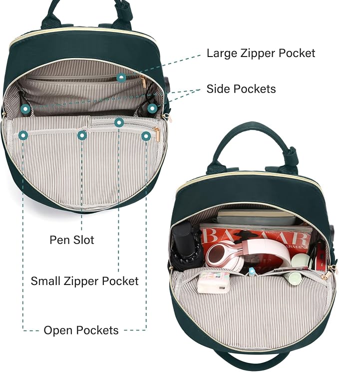 LOVEVOOK Laptop Backpack for Women 15.6 Inch Laptop Bag - Image 4