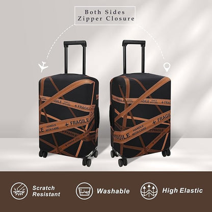 Explore Land Travel Luggage Cover Suitcase Protector Fits 23-26 Inch Case - Image 2