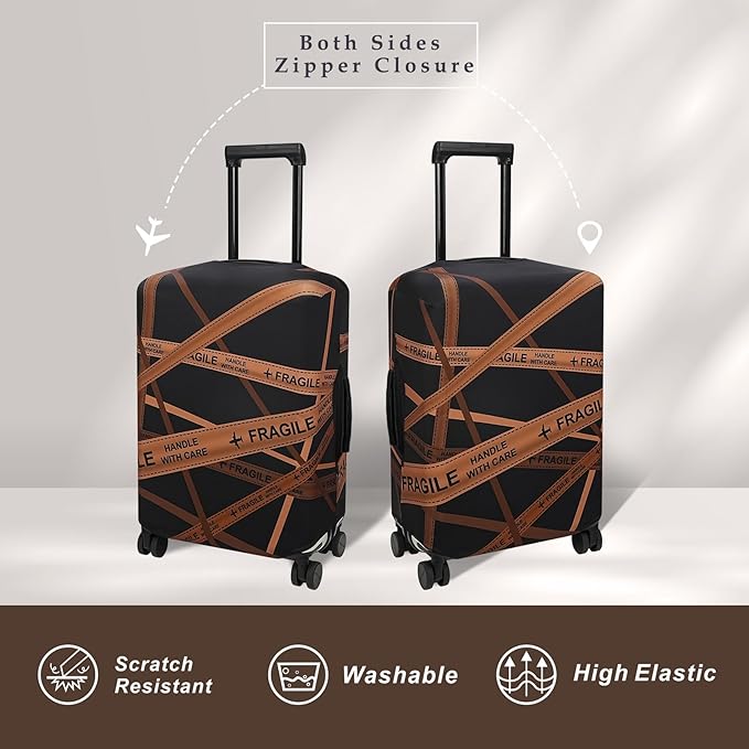 Explore Land Travel Luggage Cover Suitcase Protector Fits 31-32 Inch Case - Image 2
