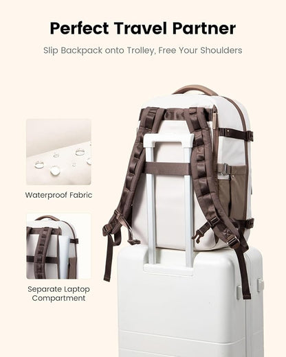 LOVEVOOK 40L Travel Backpack for Women & Men, Airline Approved Carry On Luggage - Image 7