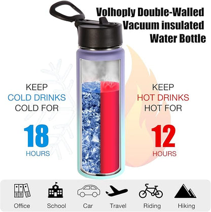 Volhoply 24 Ounce Insulated Water Bottle - Image 3