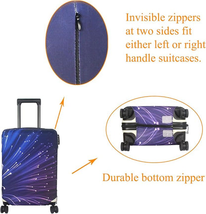 Explore Land Travel Luggage Cover Suitcase Protector Fits 27-30 Inch Case - Image 7