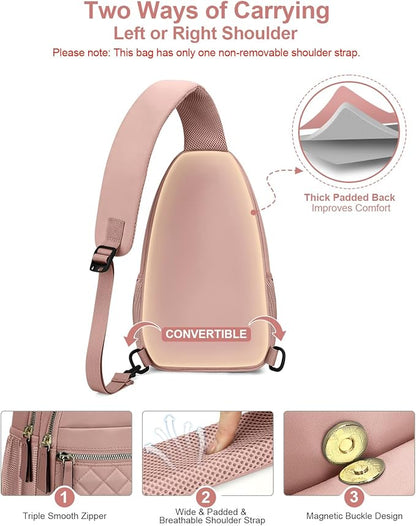 Capolo Sling Bag for Women Men Waterproof Crossbody Bags for Women Trendy - Image 6