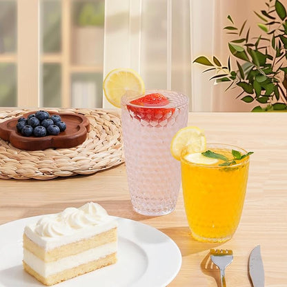 BELLAFORTE Shatterproof Plastic Tumbler Set – Laguna Beach 19oz Tall & 12oz - Image 5