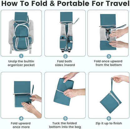 Small Hiking Backpack 10L-Lightweight Packable Foldable Backpack - Image 7
