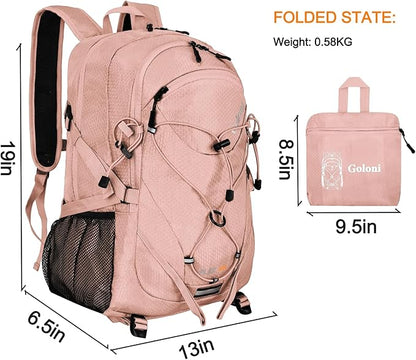 Goloni 45L Hiking Backpack Lightweight Foldable, Waterproof Camping Backpack - Image 2