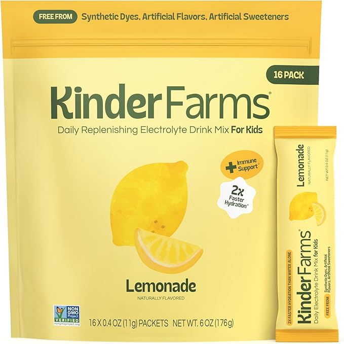 KinderFarms Electrolyte Powder for Kids and Adults by Kinderfarms