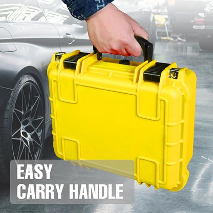 Jack Boss 14x 11.5x 6.5 Inch Hard Case, Portable Weather Waterproof Protective - Image 6