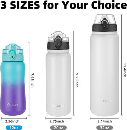 Oldley Insulated Water Bottles 12oz Kids Water Bottle - Image 7