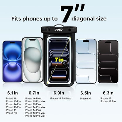 JOTO Up to 7" Universal Waterproof Phone Case - Image 2