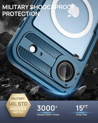 Lanhiem Magnetic for iPhone Air Phone Case, IP68 Waterproof Dustproof Phone - Image 3